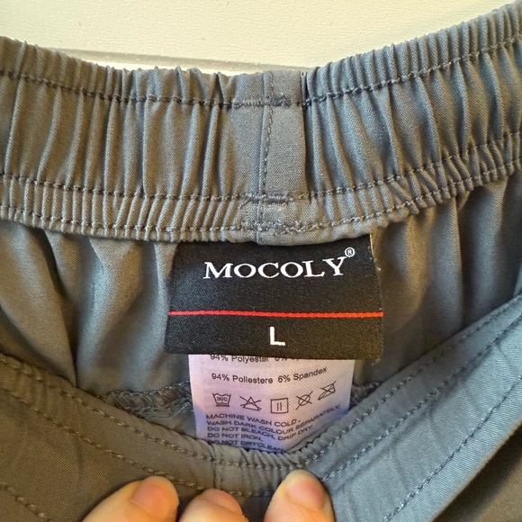 Men’s Mocoly gray hiking pants. Size Large - Picture 6 of 7